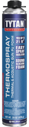 THERMOSPRAY Thermal & Acoustic GUN PU Foam