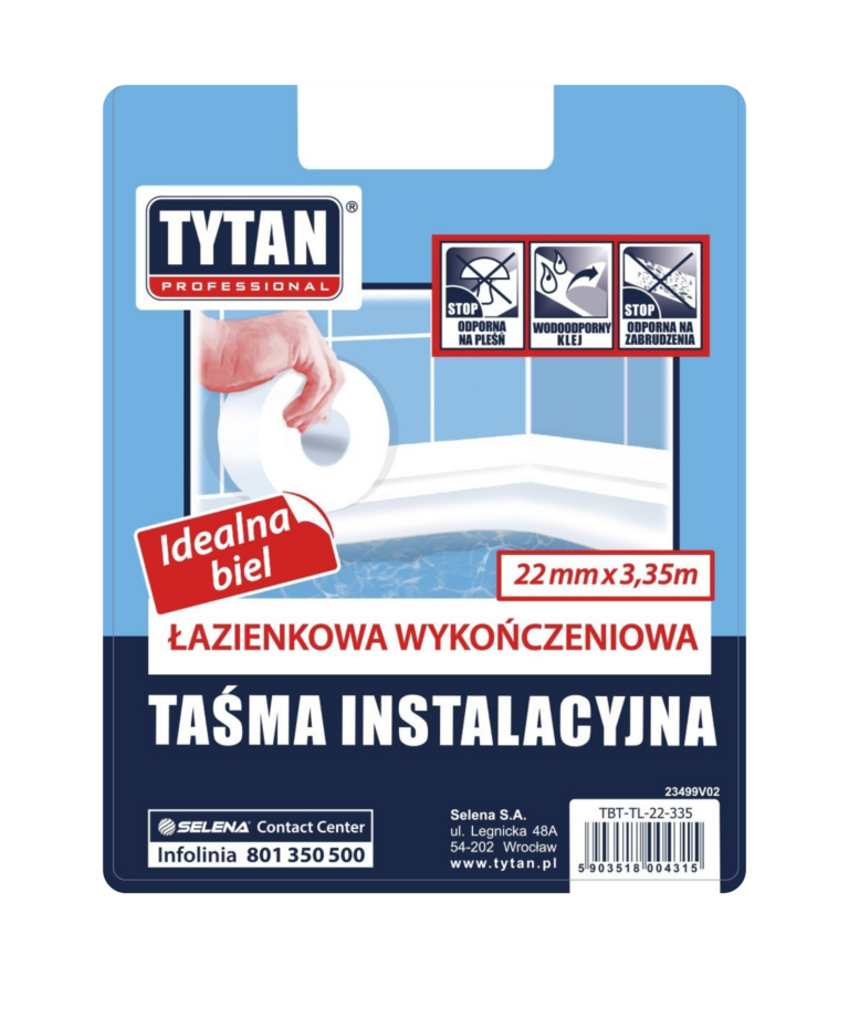 10022514 Tytan Professional Taśma łazienkowa 22mmx3,35m