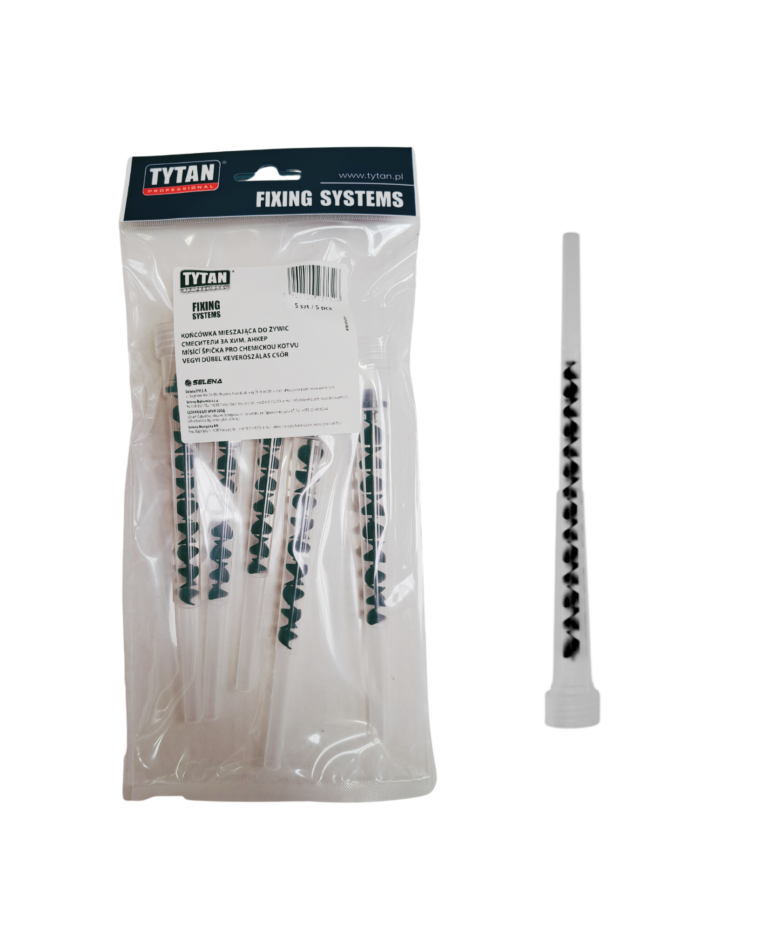 10051401 TYTAN PROFESSIONAL Fixing Systems Końcówka Mieszająca Do Żywicy Poliestrowej i Winyloestrowej 5 szt