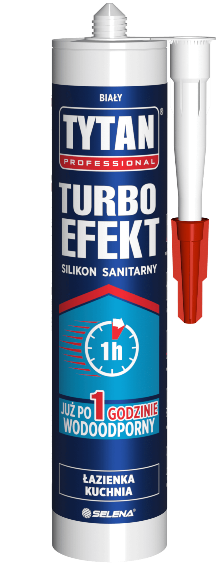 45542V01_01 Tytan Professional Turbo Efekt Silikon sanitarny biały