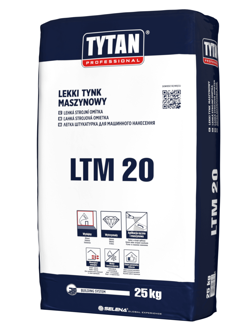 Tytan Professional Lekki tynk maszynowy LTM 20