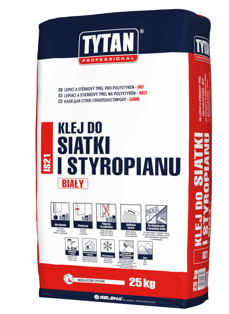 Tytan Professional IS21 Klej do siatki i styropianu – biały