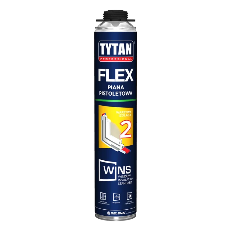 TYTAN PROFESSIONAL WINS FLEX Wysokoelastyczna Piana Pistoletowa