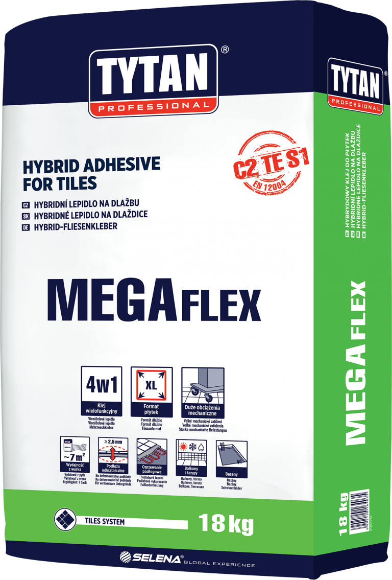 Tytan Professional Megaflex - Hybrid Adhesive For Tiles