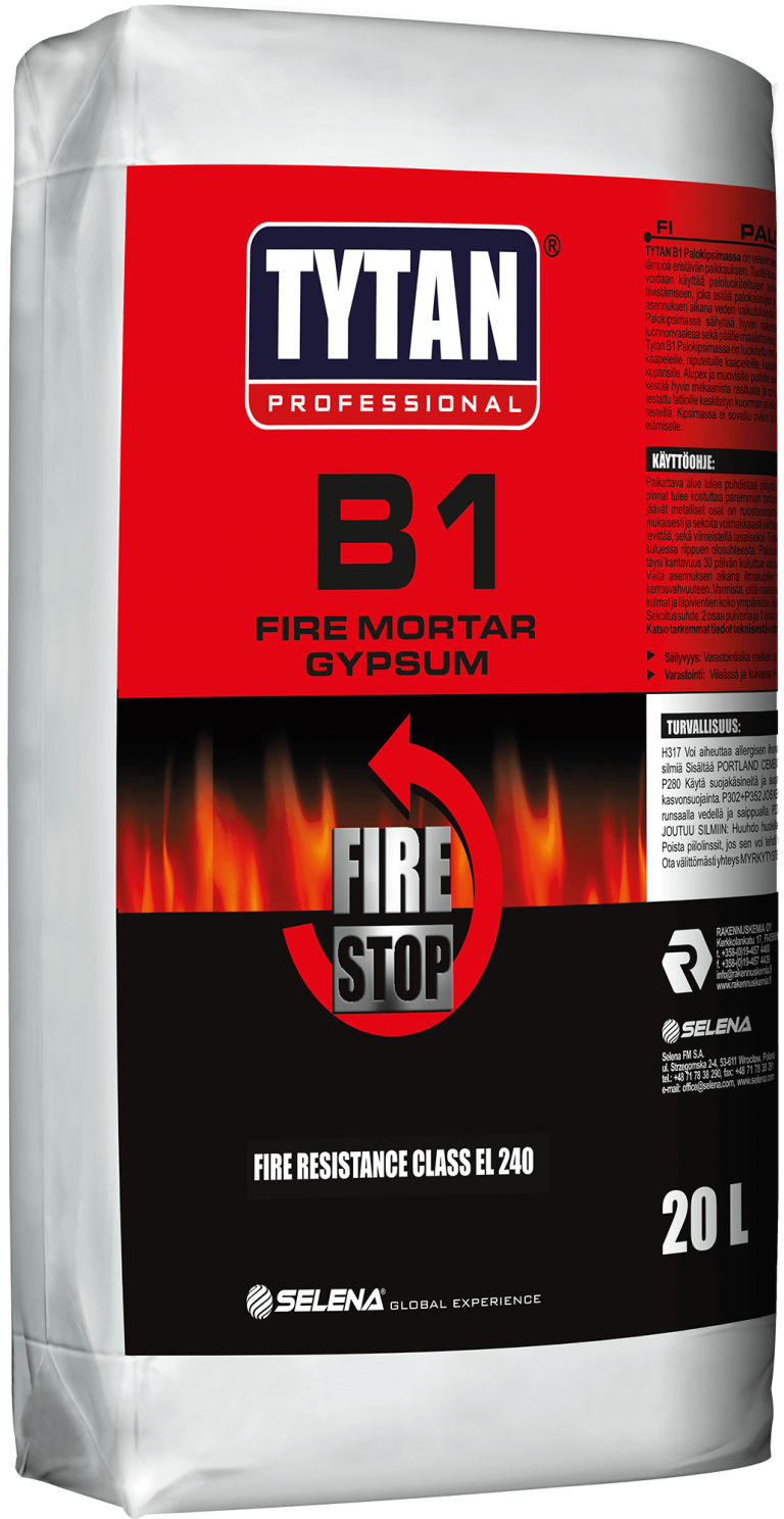 Tytan Professional B1 Fire Mortar Gypsum