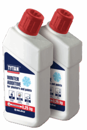 Winter Additive for Plasters and Paints