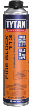 Fire Block 113 PRO Insulating GUN PU Foam Sealant