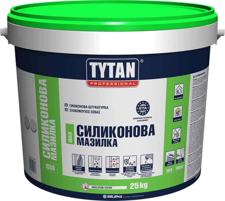 Tytan Professional IS53 Фасадна Силиконова мазилка