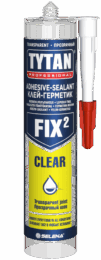 FIX2 CLEAR Лепило-Уплътнител