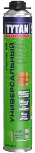Tytan Professional Пено-Клей Универсальный GUN 750 мл серый