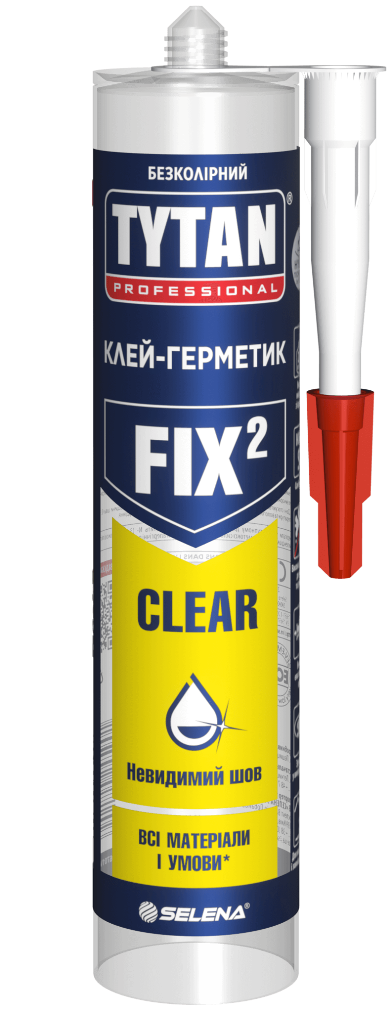 picture with product adhesive sealant FIX² CLEAR