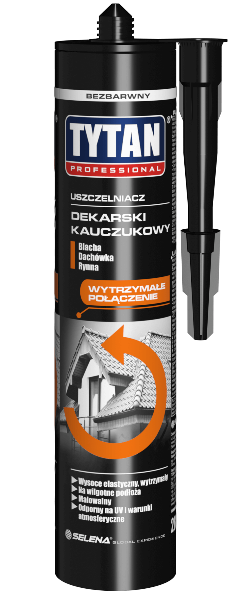 face of product TYTAN PROFESSIONAL Rubber Roof Sealant 280 ml