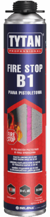 FIRE STOP B1 Tűzgátló Poliuretán Pisztolyhab