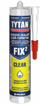 FIX2 CLEAR Ragasztó-Tömítőanyag