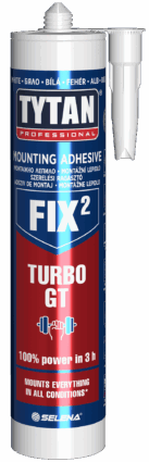FIX² TURBO GT Szerelési Ragasztó