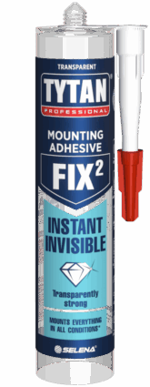 Fix² Instant Invisible Hibrit Bazlı Ultra Şeffaf Montaj Yapıştırıcı