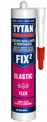 FIX² Elastic Adesivo Sigillante di Montaggio