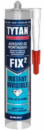 FIX2 Instant Invisible Adesivo di Montaggio