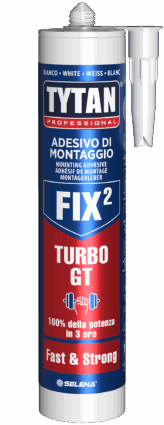 FIX² TURBO GT Adesivo di Montaggio