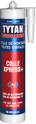 Colle Xpress + Colle de Montage Toutes Surfaces