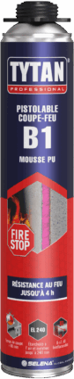 B1 Mousse PU Pistolable Coupe-feu