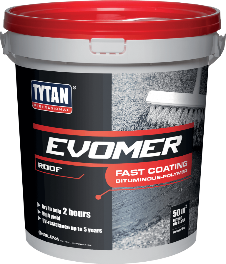 Evomer Fast Coating Fast Drying Bitumen-Polymer Coating