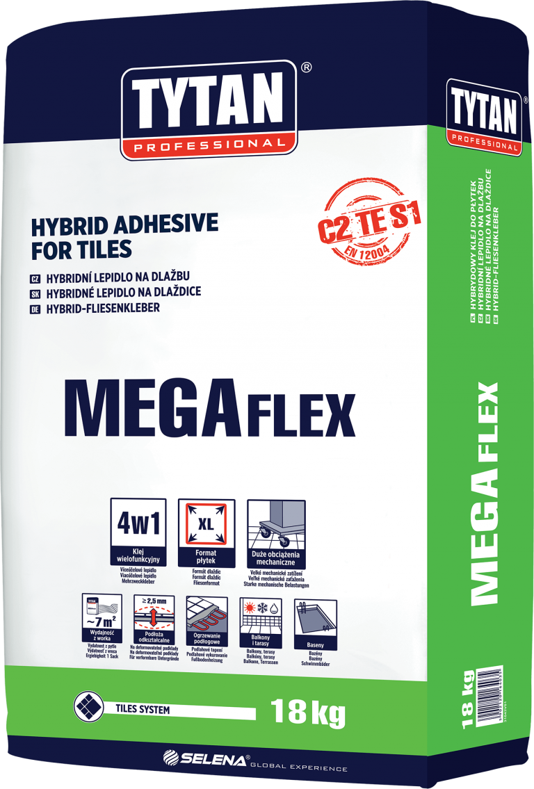Tytan Professional Megaflex - Hybrid Adhesive For Tiles