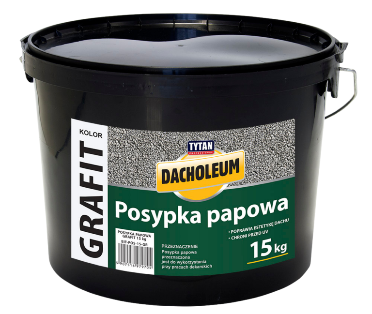 Dacholeum Posypka papowa_15 kg grafitowy 10004630