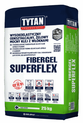 Wysokoelastyczny odkształcalny żelowy mocny klej z włóknami FIBERGEL SUPERFLEX