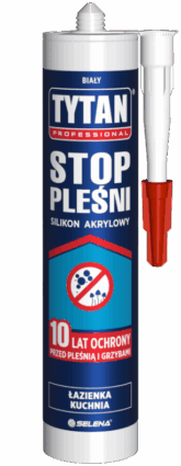 Silikon Sanitarny Akrylowy Stop Pleśni