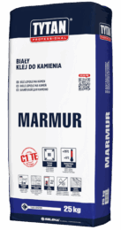 Biały Klej do Kamienia MARMUR