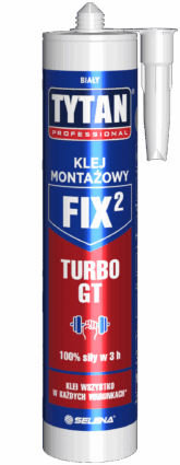 FIX² TURBO GT Klej Montażowy