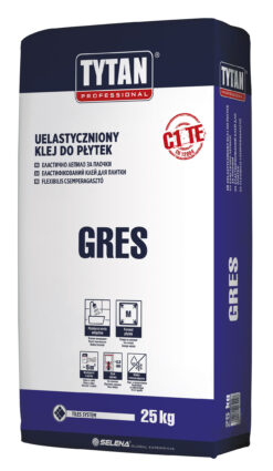 Uelastyczniony Klej do Płytek GRES