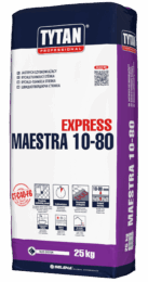 Jastrych Szybkowiążący MAESTRA 10-80 EXPRESS