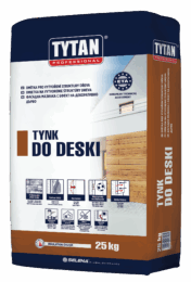 Tynk do deski