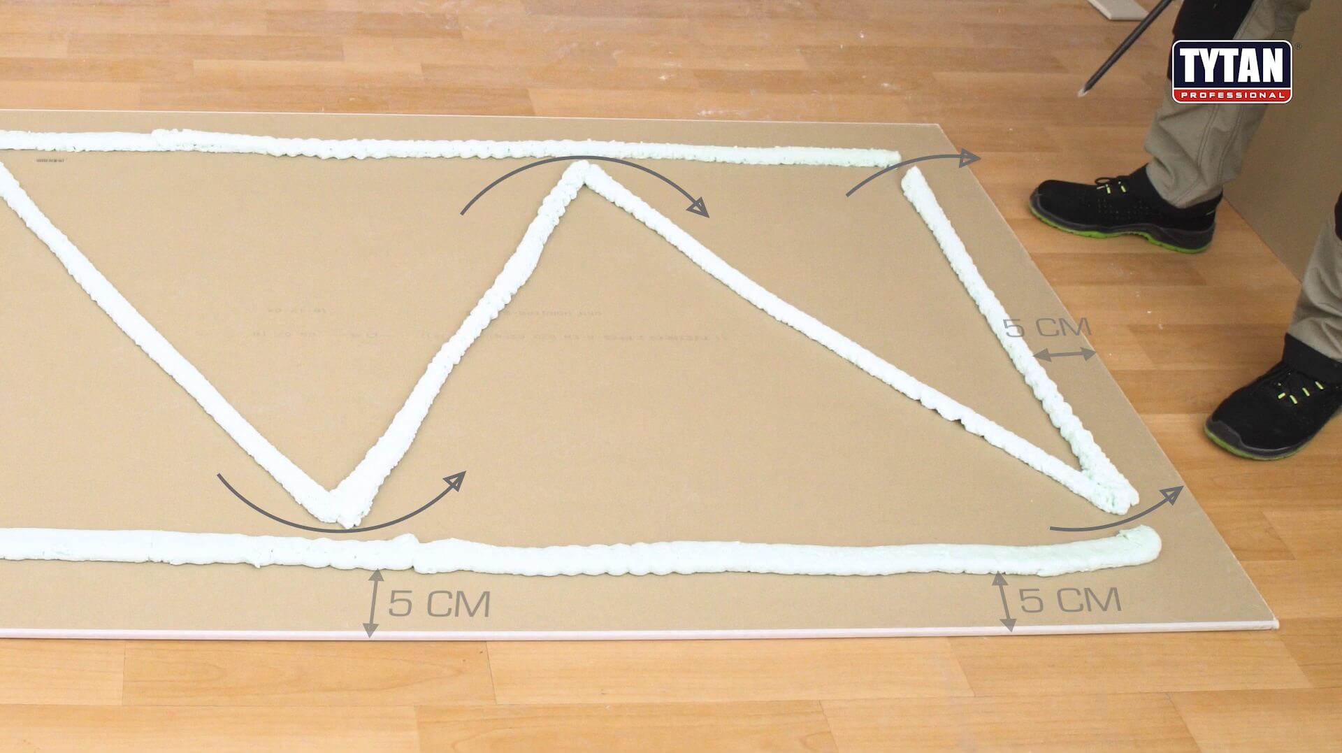 Foam Adhesive for Gypsum Cardboard – How to use