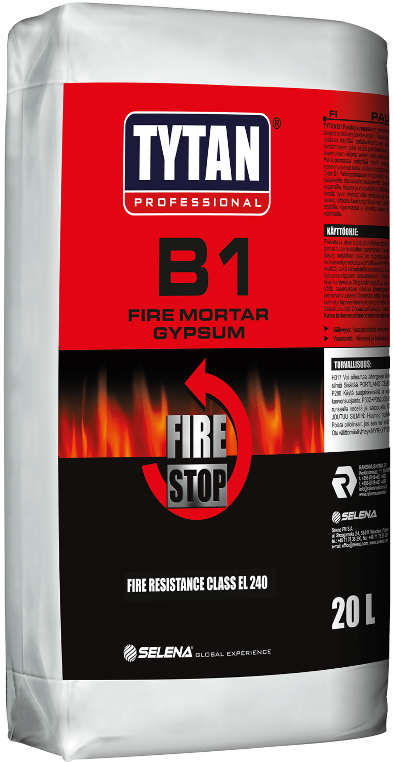 Tytan Professional B1 Fire Mortar Gypsum