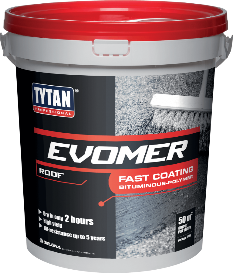 Evomer Fast Coating Fast Drying Bitumen-Polymer Coating