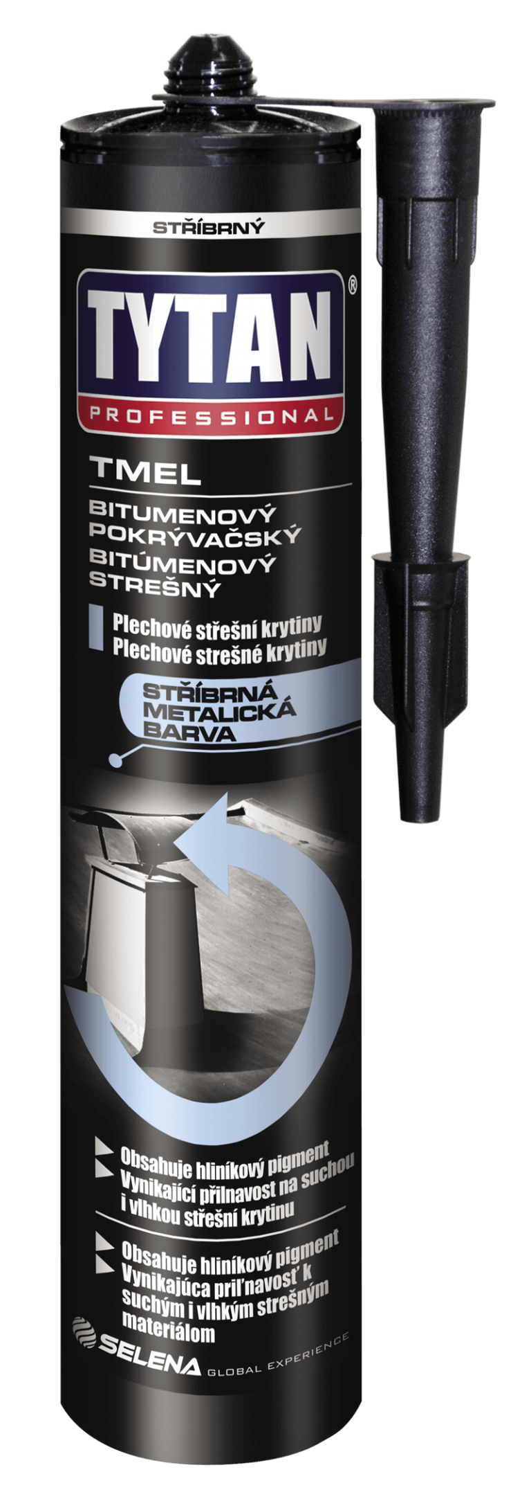 Tytan Professional Pokrývačský tmel stříbrný