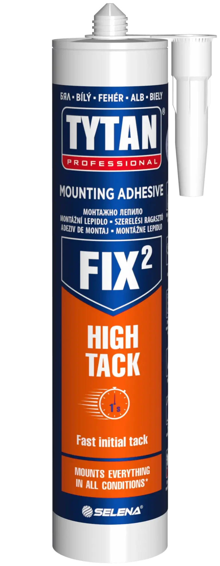 Tytan Professional FIX² High Tack Montážní Lepidlo 290 ml bílá